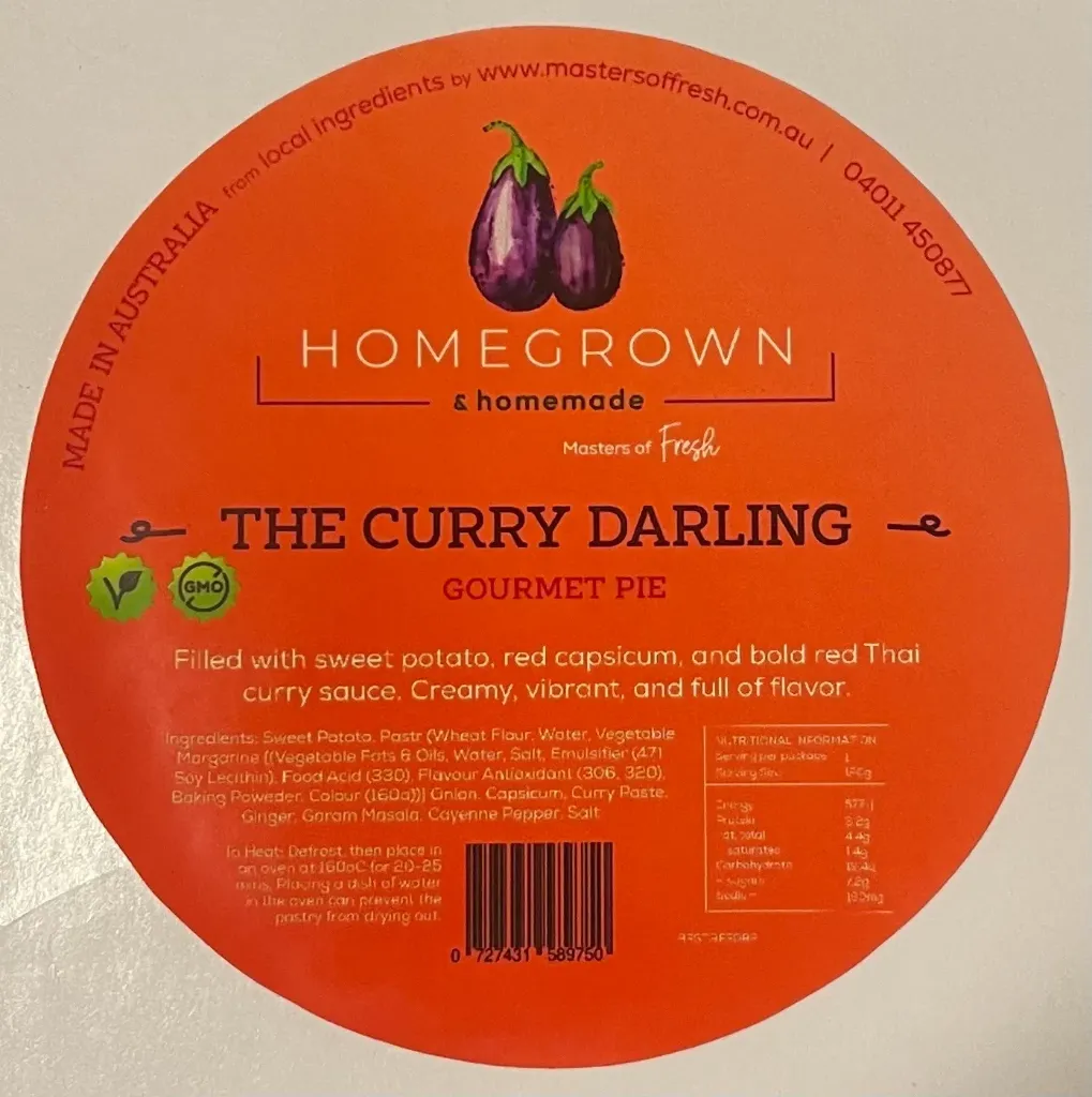 Pie - The Curry Darling