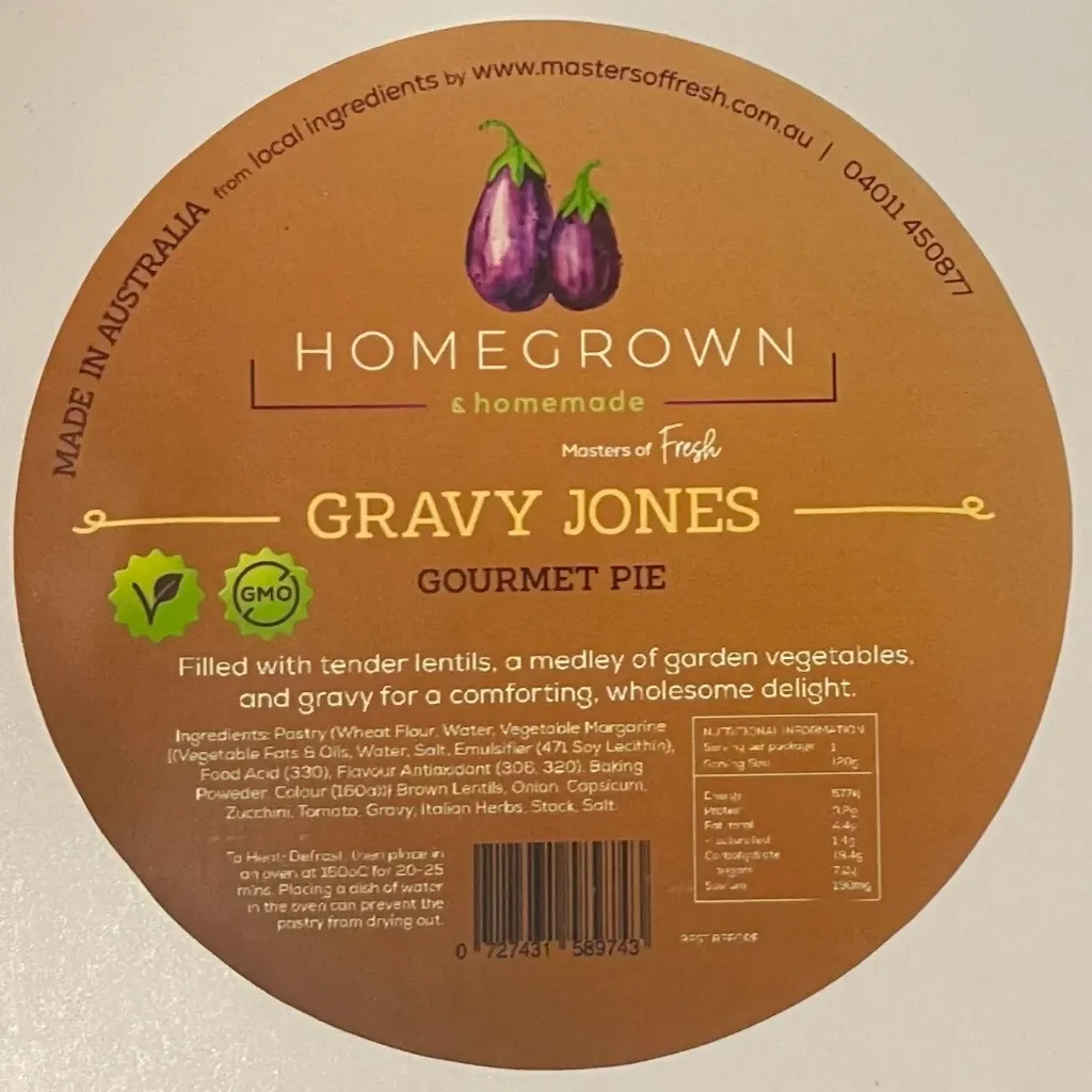 Pie - Gravy Jones