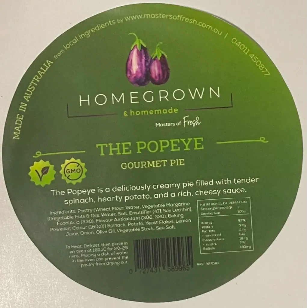 Pie - The Popeye