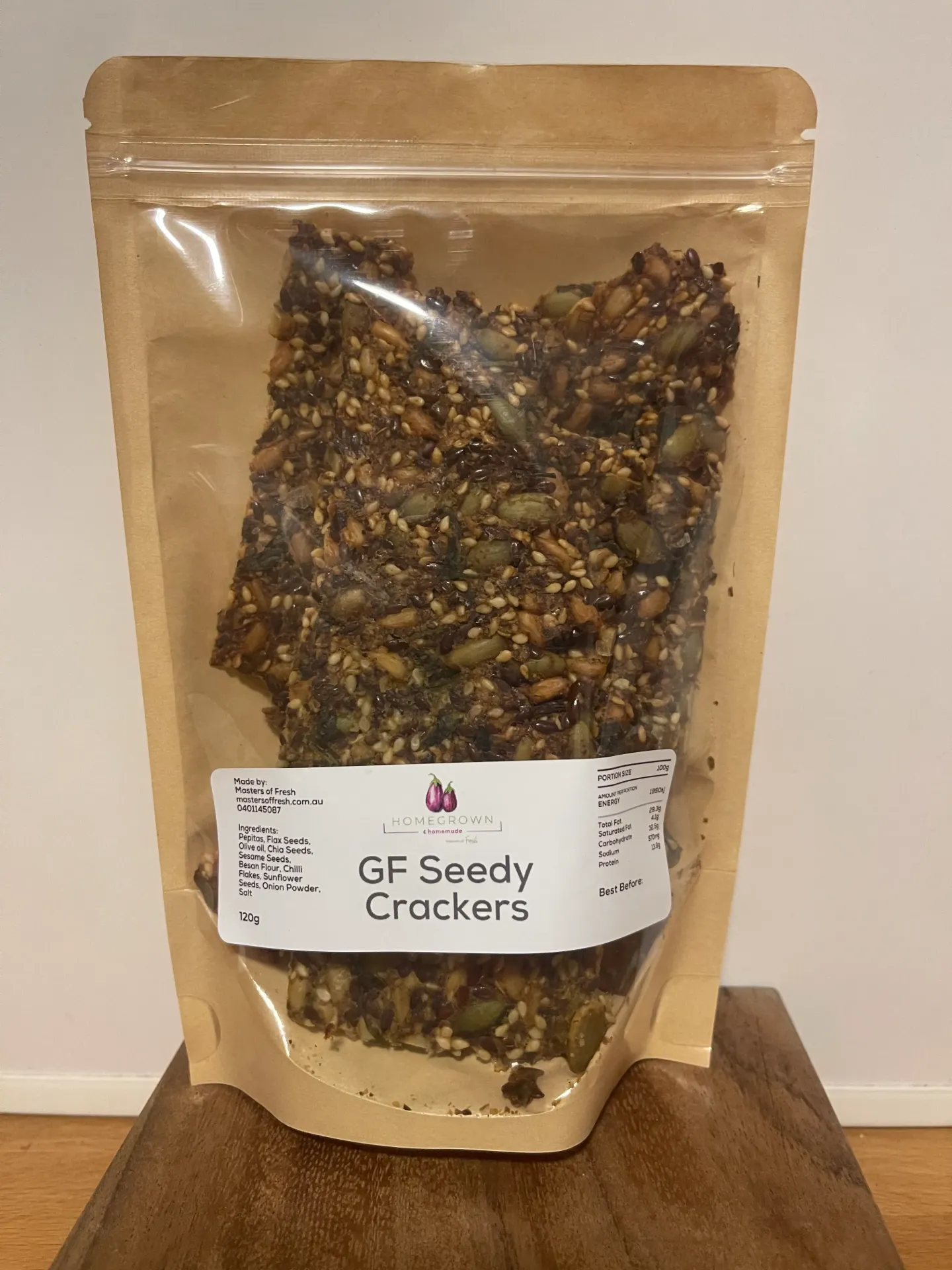 GF Seedy Crackers